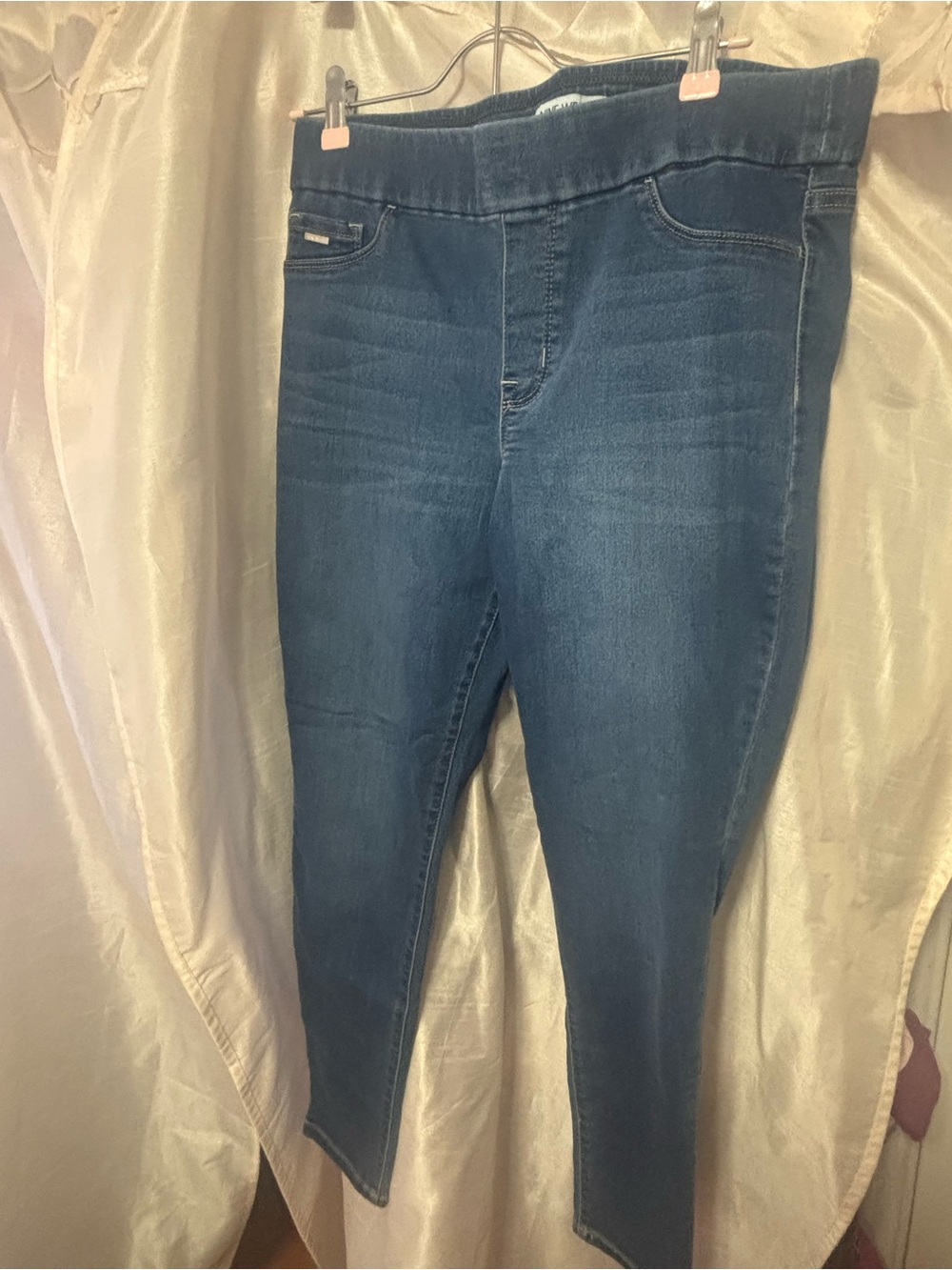 Nine West Dark Blue Pull-On Jeggings